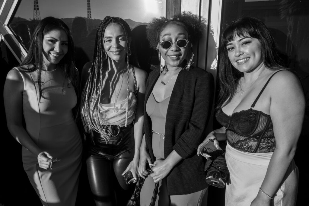 Susie Plascencia (HUMO), Erica Dickerson (Good Moms Bad Choices Podcast), Tyler Therapy, Ashley Covarrubias attend Natural High Company's inaugural Juneteenth Emancipation Edition of the “Plates and Plants" dinner series honoring Black Changemakers in Cannabis, Hollywood, June 17th, 2022.